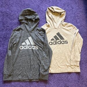 Boys Adidas hooded long sleeve shirt (2) - Size Small (8)